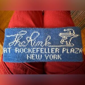 Vintage Rockefeller Center Rink headband